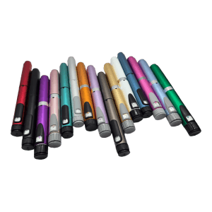 ShotLog Reusable Peptide Pen V2 — color range