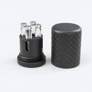 ReconStation Cartridge Holder for four 3mL pen cartridges with purge station