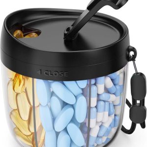 7-in-1 Portable Supplement Organizer